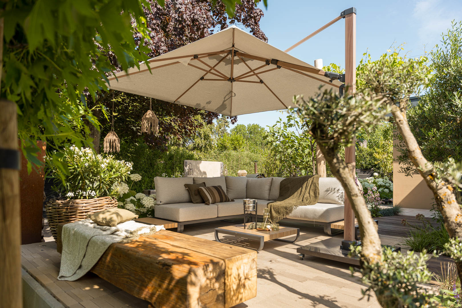 Industriële parasols